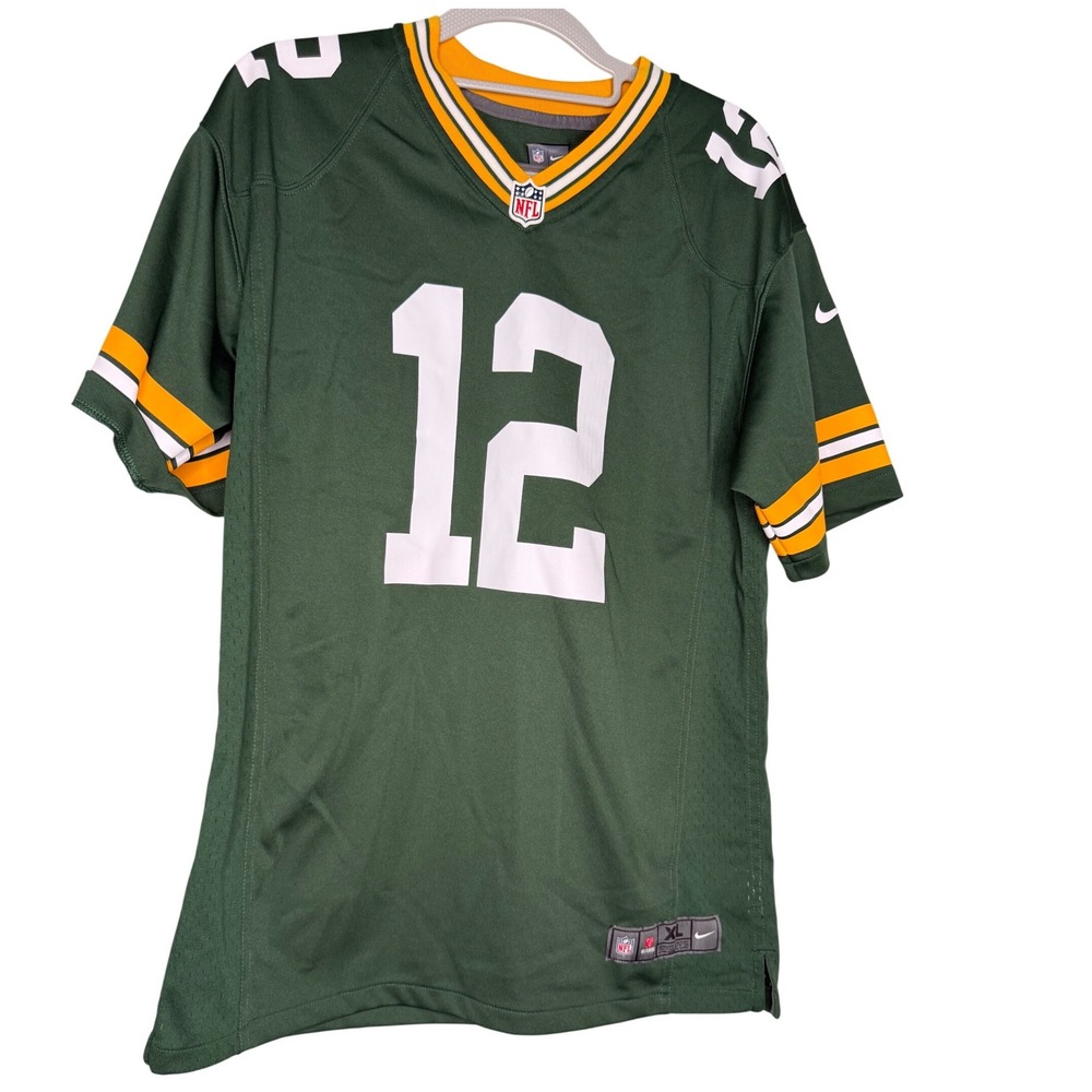 Nike NFL Aaron Rodger's Green Bay Packers jersey